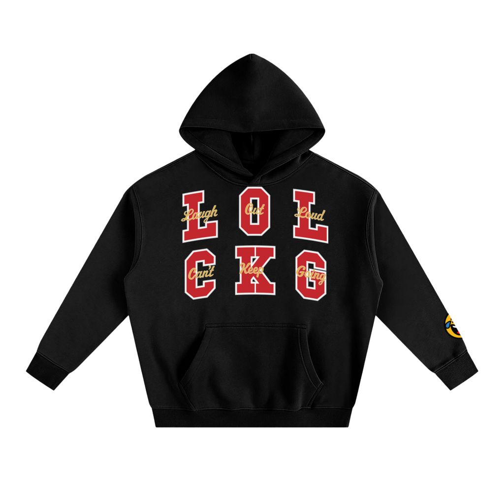 Varsity "Rage of Red" Breakdown Hoodie