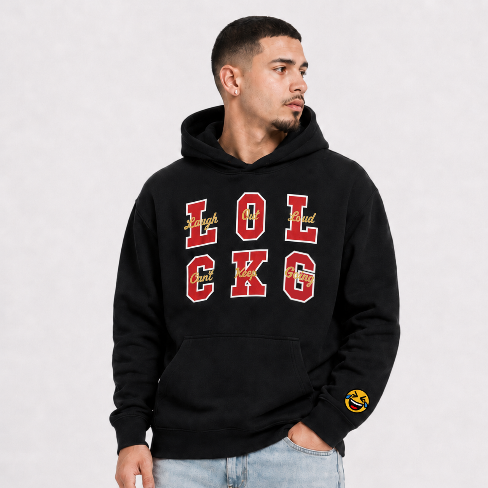 Varsity "Rage of Red" Breakdown Hoodie
